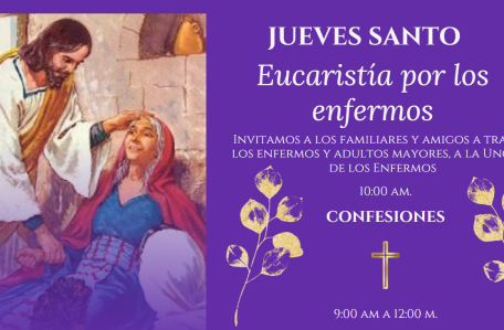 Eucaristía, confesiones y Unción de los enfermos
